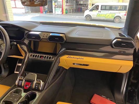 Repuestos para automóviles Interior de fibra de carbono para Lamborghini Urus Urus Fibra de carbono Superficie central de control de aire acondicionado