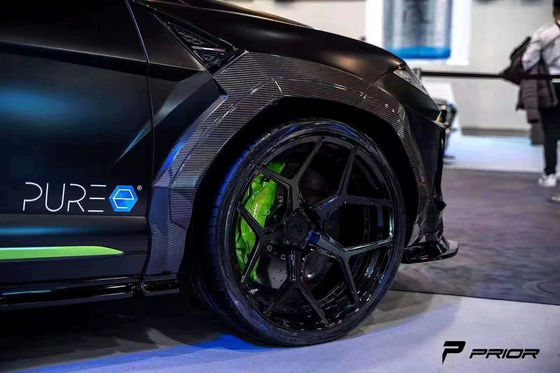 Repuestos para automóviles para Lamborghini URUS Kit de carrocería URUS Upgrades PRIOR Estilo delantero Paleta difusora spoiler Kit de carrocería ancha