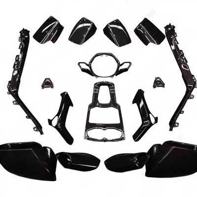 Para el Lamborghini LP580 LP610 Interior de fibra de carbono LP580 LP610 Panel central de fibra de carbono de estilo OEM