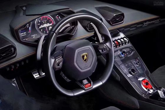 Para el Lamborghini LP580 LP610 Interior de fibra de carbono LP580 LP610 Panel central de fibra de carbono de estilo OEM