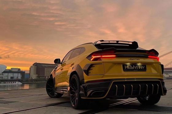 Repuestos para automóviles para Lamborghini Urus Kit de carrocería URUS Actualizaciones Kit de carrocería de parachoques delantero y trasero de estilo Keyvany