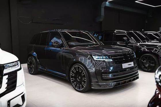 Carbono Fibra Land Rover Body Kit LM Estilo Universal trasero parachoques de labio difusor