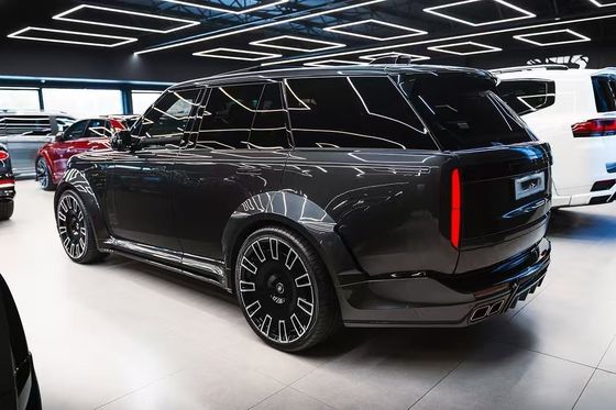 Carbono Fibra Land Rover Body Kit LM Estilo Universal trasero parachoques de labio difusor