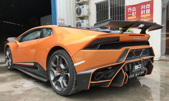 Auto Parts Spoiler de fibra de carbono para el Lamborghini Huracan LP580LP610 LP580 LP610SD estilo Spoiler de cola de fibra de carbono