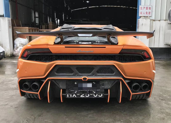 Auto Parts Spoiler de fibra de carbono para el Lamborghini Huracan LP580LP610 LP580 LP610SD estilo Spoiler de cola de fibra de carbono