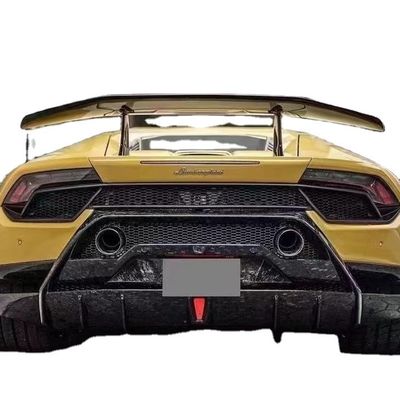 Auto Parts Spoiler de fibra de carbono para Lamborghini HURACAN LP610 580 EVO actualizar el estilo Performante Spoiler de cola de fibra de carbono
