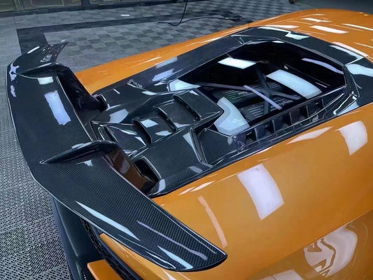 Auto Parts Spoiler de fibra de carbono para Lamborghini HURACAN LP610 580 EVO actualizar el estilo Performante Spoiler de cola de fibra de carbono