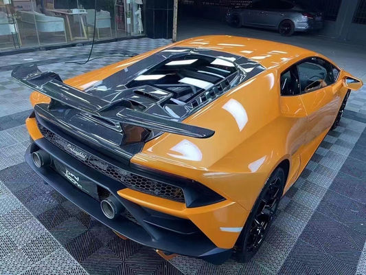 Auto Parts Spoiler de fibra de carbono para Lamborghini HURACAN LP610 580 EVO actualizar el estilo Performante Spoiler de cola de fibra de carbono