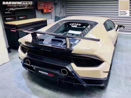 Auto Parts Spoiler de fibra de carbono para Lamborghini HURACAN LP610 580 EVO actualizar el estilo Performante Spoiler de cola de fibra de carbono