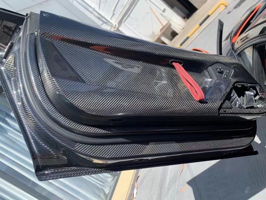 Para el Lamborghini Aventador LP700 Paneles de puertas de fibra de carbono Aventador SVJ estilo Paneles de puertas de fibra de carbono