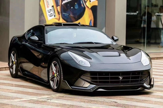 Fibra de carbono de alta calidad F12 Fibra de carbono Kit de cuerpo para Ferrari F12 Actualizar DMC Estilo Frente Pala Trasero Diffuser Spoiler