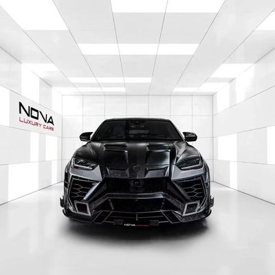 Para Lamborghini Urus Fibra de Carbono Kit Urus actualiza el estilo MSY Fibra de Carbono delantero y trasero parachoque spoiler Hood