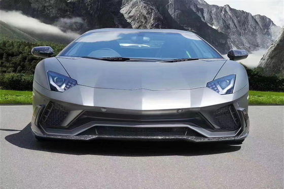 Kit de carrocería de fibra de carbono para Lamborghini LP740S LP740S Actualización Actualización de estilo MSY Kit de carrocería de difusores de spoiler