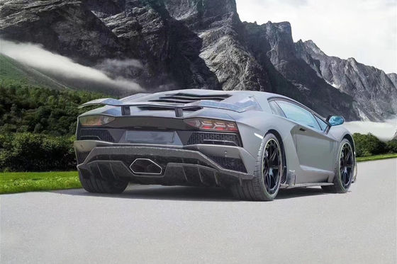 Kit de carrocería de fibra de carbono para Lamborghini LP740S LP740S Actualización Actualización de estilo MSY Kit de carrocería de difusores de spoiler