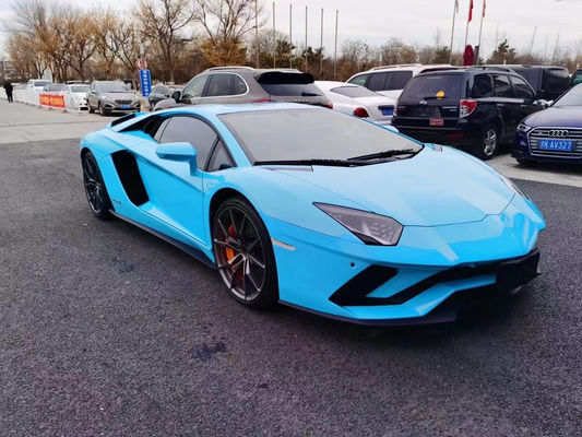 Para el Lamborghini Aventador LP700 Kit de carrocería de fibra de carbono LP740 estilo Spoilers del parachoques delantero y trasero