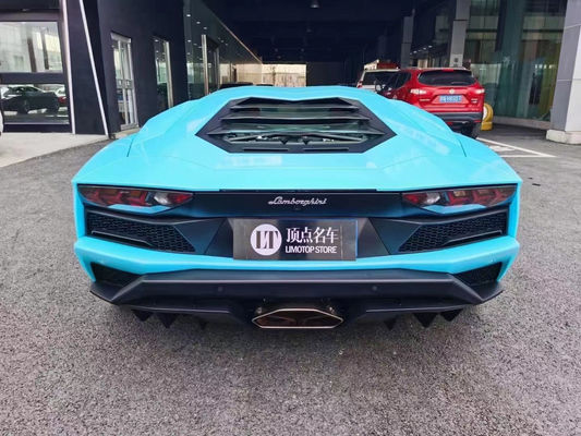Para el Lamborghini Aventador LP700 Kit de carrocería de fibra de carbono LP740 estilo Spoilers del parachoques delantero y trasero