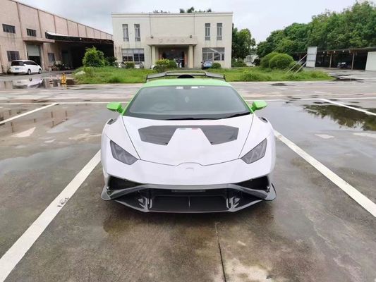 STP Kit de carrocería de fibra de carbono para Lamborghini Huracan LP580 LP610 Carbono de fibra delantera y trasera del parachoques