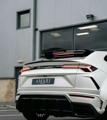 1016 Estilo Kit de cuerpo ancho para Lamborghini Urus Kit de cuerpo de fibra de carbono Urus Fibra de carbono delantera de labio difusor spoiler Hood cuerpo ancho