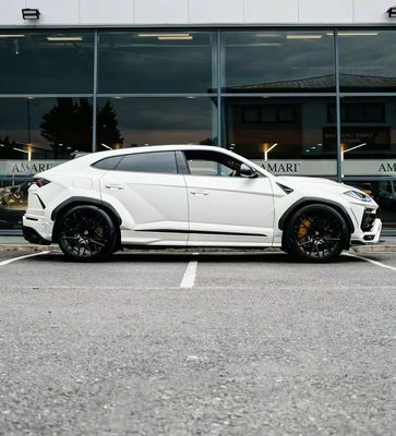 1016 Estilo Kit de cuerpo ancho para Lamborghini Urus Kit de cuerpo de fibra de carbono Urus Fibra de carbono delantera de labio difusor spoiler Hood cuerpo ancho