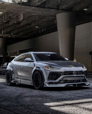Kit de cuerpo ancho de estilo LB para Lamborghini URUS Kit de cuerpo de fibra de carbono Urus Fibra de carbono delantera de labio difusor Spoiler Kit de cuerpo ancho