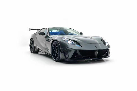 Para Ferrari 812 Fibra de carbono Kit de carrocería 812 Modernizado estilo MSY Fibra de carbono delantera y trasera del parachoques