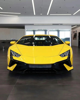 Para Lamborghini LP580 LP610 EVO Kit de cuerpo de fibra de carbono LP580 LP610 EVO Kit de cuerpo de parachoques delanteros mejorado al estilo TecNIA