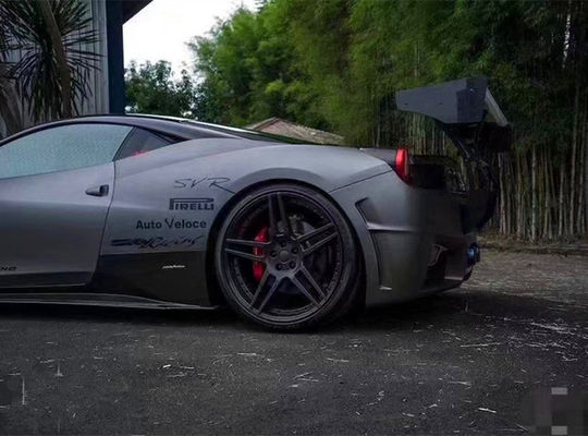 Nuevo producto para Ferrari 458 488 Spoiler de fibra de carbono 458 488 SVR Style Tail Spoiler