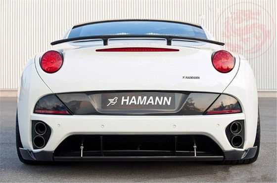 Para Ferrari California Fibra de carbono Kit de cuerpo California Actualizado para el estilo Hamann delantera pala trasera difusor spoiler
