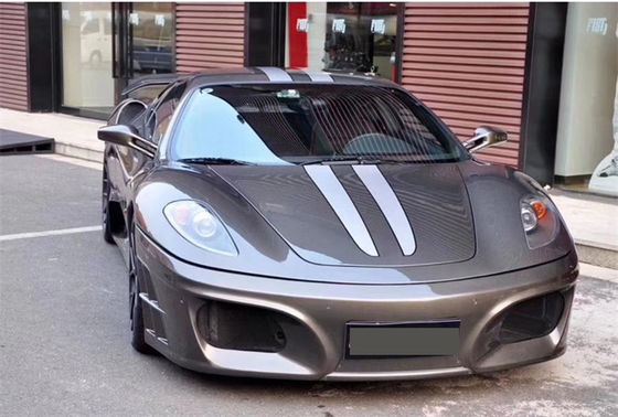 Para Ferrari F430 Kit de carrocería F430 Modernizado estilo ASI delanteros y traseros parachoques spoiler F430 Fibra de carbono Kit de carrocería