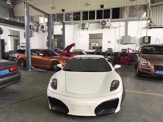 Para Ferrari F430 Kit de carrocería F430 Modernizado estilo ASI delanteros y traseros parachoques spoiler F430 Fibra de carbono Kit de carrocería