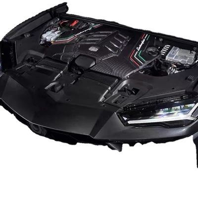 2019 Black Lamborghini Body Kit Seco Motor de Fibra de Carbono Escudo de Protección Interior