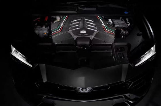 2019 Black Lamborghini Body Kit Seco Motor de Fibra de Carbono Escudo de Protección Interior
