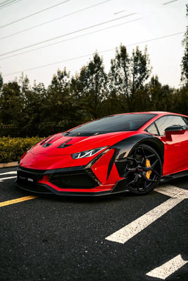 580 Lamborghini Fibra de carbono Kit de carrocería DW estilo Lp610 Kit de carrocería Spoiler Widebody Kit