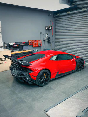580 Lamborghini Fibra de carbono Kit de carrocería DW estilo Lp610 Kit de carrocería Spoiler Widebody Kit