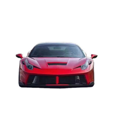 Para Ferrari 458 Fibra de carbono Kit de carrocería 458 Moderado estilo PD delantero y trasero del parachoques