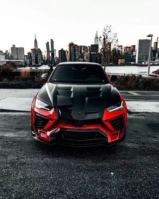 1016 Lamborghini Mansory URUS Kit de carrocería MSY PD VORS LB estilo Capó de fibra de carbono
