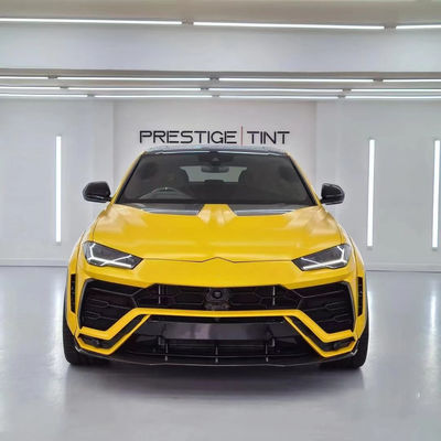 1016 estilo Lamborghini Body Kit Urus Fibra de carbono delantero de labio difusor Spoiler Hood Blanco