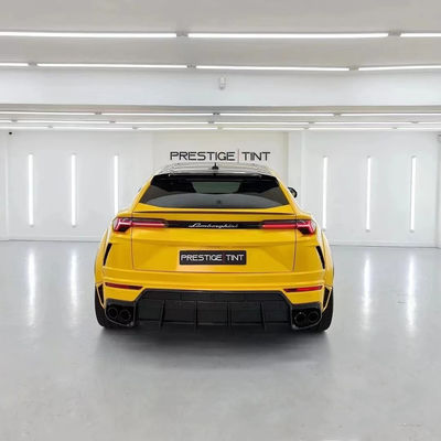 1016 estilo Lamborghini Body Kit Urus Fibra de carbono delantero de labio difusor Spoiler Hood Blanco