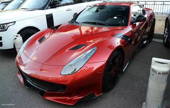 Para Ferrari F12 Fibra de carbono F12 Modernizado TDF Estilo de Fibra de carbono con capucha de cuerpo Kit