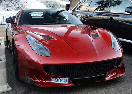 Para Ferrari F12 Fibra de carbono F12 Modernizado TDF Estilo de Fibra de carbono con capucha de cuerpo Kit
