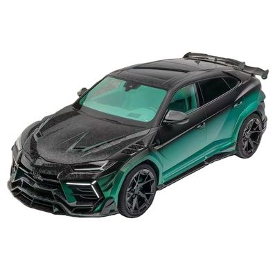 280 mm Lamborghini Kit de cuerpo URUS MSY estilo delantero y trasero parachoques spoiler Hood Kit verde