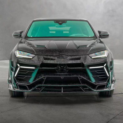 280 mm Lamborghini Kit de cuerpo URUS MSY estilo delantero y trasero parachoques spoiler Hood Kit verde