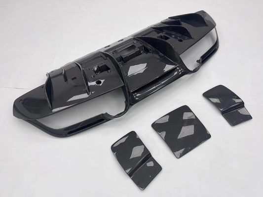 Repuestos para automóviles para Ferrari F8 Fibra de carbono Kit de carrocería F8 Actualizar Novi estilo difusor Fibra de carbono difusor