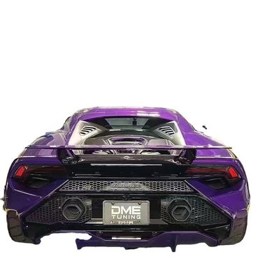 LP580 LP610 Lamborghini Huracan Evo Kit de carrocería estilo Tecnica Ala de spoiler de fibra de carbono