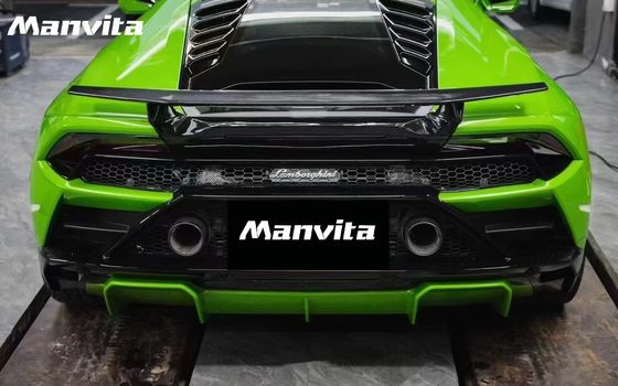 LP580 LP610 Lamborghini Huracan Evo Kit de carrocería estilo Tecnica Ala de spoiler de fibra de carbono