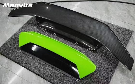 LP580 LP610 Lamborghini Huracan Evo Kit de carrocería estilo Tecnica Ala de spoiler de fibra de carbono