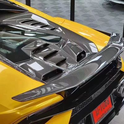 LP580 LP610 Lamborghini Huracan Evo Kit de carrocería estilo Tecnica Ala de spoiler de fibra de carbono