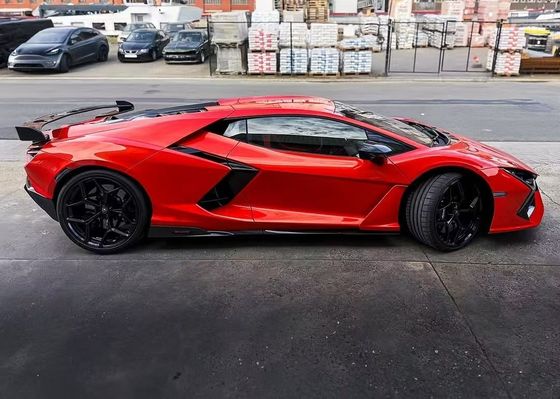 Revuelto Lamborghini Body Kit DMC estilo Rojo Fibra de Carbono Ala de Spoiler