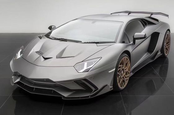LP700 LP720 Kit de carrocería de Lamborghini Admisión de aire Fibra de carbono Cubierta del motor