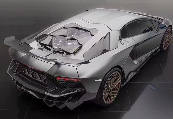 LP700 LP720 Kit de carrocería de Lamborghini Admisión de aire Fibra de carbono Cubierta del motor
